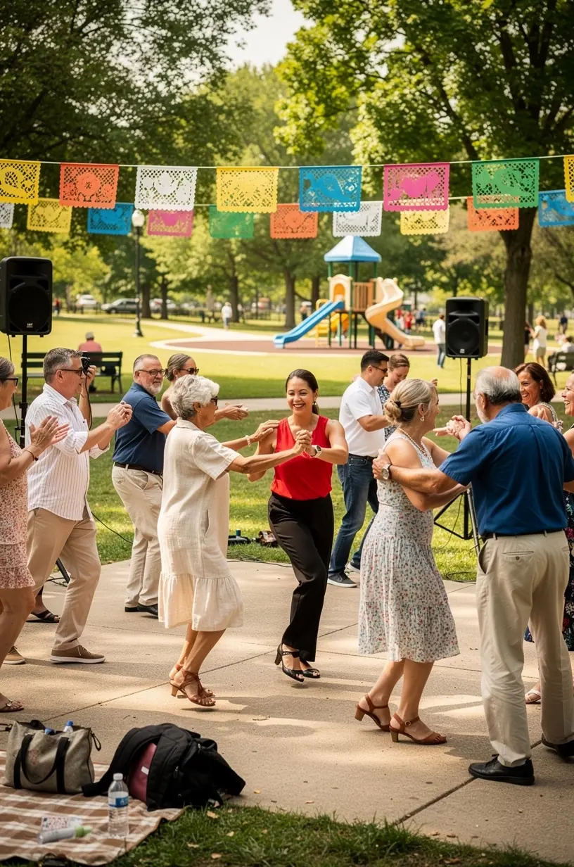 Emotional resilience through dance and community connection